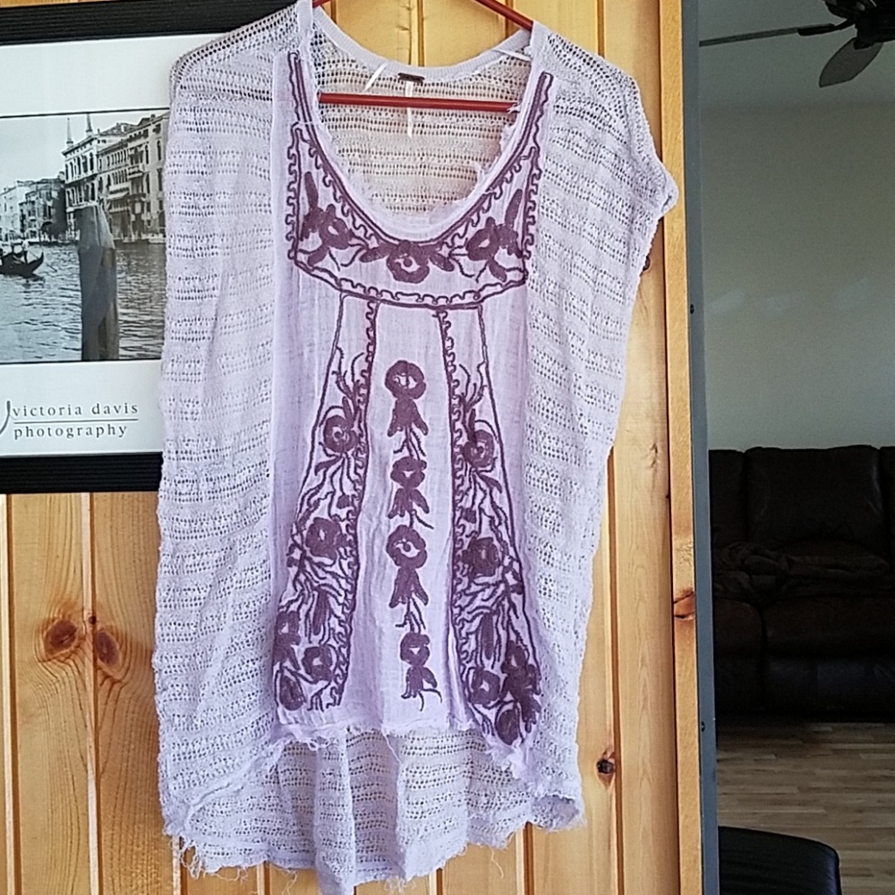 Rare Free People Passage to India tunic top